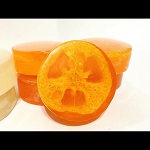 5 Sweet orange citrus lufah bar soap